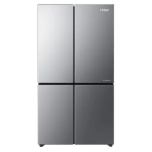 Haier HRF-578TSG (Glass Door) French Door Refrigerator Silver
